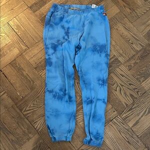 Aviator Nation Blue Tie Dye Joggers